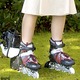 Image for article titled Roller Blades of Death have Petrol Motor, No Brakes